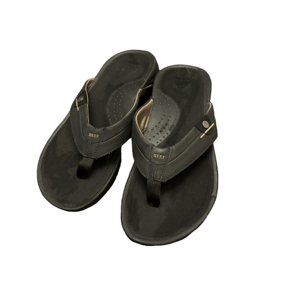 Men’s Pacific Reef Sandals Black/Brown Size 11. - Picture 4 of 8